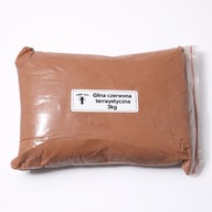 Glina do Terrarium Czerwona 3 kg,Glina Terrarystyczana naturalnaBEZPIECZNA