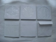 Koperty na płyty CD / DVD z oknem papierowe 100szt