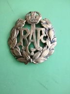 EMBLEMAT Z CZAPKI RAF