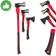 ZESTAW SIEKIER ROZŁUPUJĄCYCH 3 SZTUKI 600g 1000g 2000g RED TECHNIC TRWAŁE