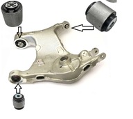 Zestaw TULEJ WAHACZA TYLNEGO jaguar f-pace i-pace land rover velar discover