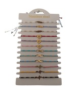 Bransoletka stal szlachetna sznurkowa