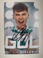 Zdjęcie 10x15 autograf Lechia Gdańsk sezon 2024/25 Gol Michał Głogowski