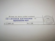 starszy bilet LECHIA Sędziszów (woj. podkarpackie)