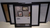 Rama oprawka czarna do zdjęć reklamy ikea FISKBO zew.33x24cm wew.20x28,5cm