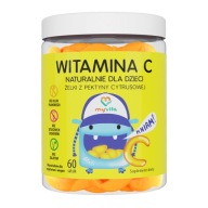 MyVita Witamina C Naturalne żelki dla dzieci 60 sztuk