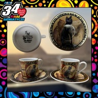 MAGIA STAROŻYTNEGO EGIPTU – Unikatowy Komplet FILIŻANEK [WOŚP Siemiatycze]