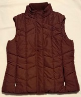kamizelka damska 36/38 brązowa CECILIA CLASSIC pikowana wymiary w opisie