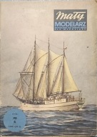 Mały Modelarz 7/1975 statek Zawisza Czarny