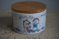 BE FRIENDS POUL PAVA POJEMNIK CUKIERNICA PORCELANA danish design UNIKAT