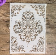 Szablon symetryczny do malowania tortu dekoracja ścian mebli malarski nr3