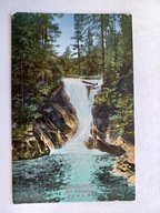 RIESENGEBIRGE DER KOCHELFALL WODOSPAD przedwojenna POCZTÓWKA