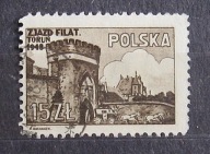 PRL. 468. Zjazd filatelistów w Toruniu.