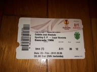 Bilet Sporting Lizbona - Legia Warszawa 23.02.2012