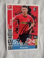 Karta topps match attax autograf Bundesliga Freiburg FC Robin Koch
