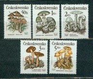 CZECHOSŁOWACJA** GRZYBY Mi 3017-21