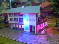 Schronisko Górskie GOPR z Oświetleniem w H0