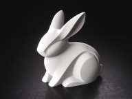 Królik Nowoczesna Minimalistyczna Figurka Dekoracja Upominek Ozdoba 13 cm