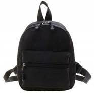 PLECAK PLECACZEK DAMSKI MAŁY TURYSTYCZNY LEKKI NA WYCIECZKĘ SPACER CZARNY