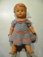 Stara lalka. 30 cm.