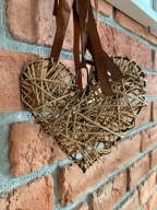 SERCE WIKLINOWE BRĄZOWE ZAWIESZKA SERDUSZKO