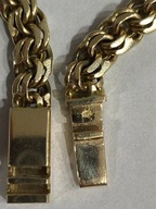 Złoty Łańcuszek Garibaldi 61cm próba 585