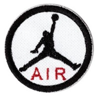 AIR JORDAN ___ ŁATKA, NASZYWKA 5cm