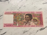 Madagaskar - 25000 franków