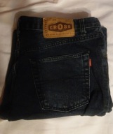 Jeansy ciemny granat L XL