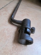 BAGNET TULEJOWY FRANCUSKI wz 1777 RARYTAS