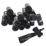 WORECZKI NA PSIE ODCHODY WORKI NA KUPY DLA PSA CZARNE 1320szt + ETUI