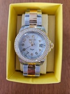 Zegarek invicta srebrno złoty