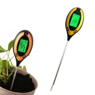 Tester Gleby 4w1 Cyfrowy Analizator pH Wilgotność Temperatura