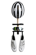 Wieszak na akcesoria rowerowe – kask, okulary, buty kolarskie, półka - 3DSN