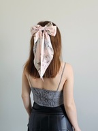 Kokarda do włosów zapinana na klamrę