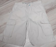 NAUTICA KRÓTKIE SPODNIE ECRU 12 LAT