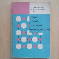 Matysikowa Karczyński Bąk - Zbiór zadań z chemii nieorganicznej