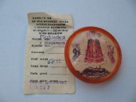 GÓRA ŚW. ANNY MATKA BOŻA stary NIEUŻYWANY MAGNES NA LODÓWKĘ + METKA PRL