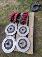 AUDI A7 S7 C8 A6 S6 ZESTAW HAMULCE TARCZE ZACISKI AUDI OE 400/345 PRZÓD TYŁ