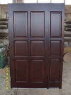 DRZWI ZEWNĘTRZNE DREWNIANE DWUSKRZYDŁOWE Dz53