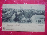 GŁUBCZYCE LEOBSCHUTZ PRUDNIK BIAŁA PANORAMA MIASTA 1900 RRRR