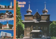 TOMASZÓW LUBELSKI - KOŚCIÓŁ - RYNEK - SZKOŁA MUZYCZNA - HOTEL LAUREAT