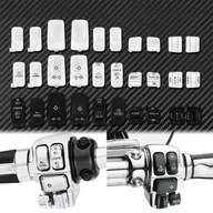 Zestaw 10 nakładek na przełącznik Harley Davidson Touring FLHTCUI 96-13.