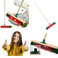 ZAMIATACZ ULICÓWKA MIOTŁA SZCZOTKA ZMIOTKA KIJ ZAMIATANIA OPRAWNA SOLIDNA