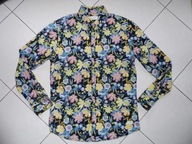 STOCK& NOWA HAWAJSKA CZARNA KOSZULA r L 40 41