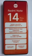 Atrapa eksponat wystawa XIAOMI REDMI NOTE 14 PRO+ 5G KLEJ NA OBUDOWIE