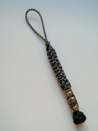 ATWOOD PARACORD brelok temblak MILITARIA SURVIVAL BUSHCRAFT łuska skull EDC