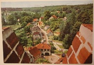 ŁAGÓW. Panorama z wieży zamkowej