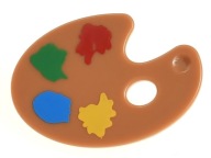 LEGO Paleta malarska - Medium Nougat - 93551pb01