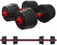 Hantle BCBIG, regulowany zestaw hantli 2 w 1, regulowane hantle